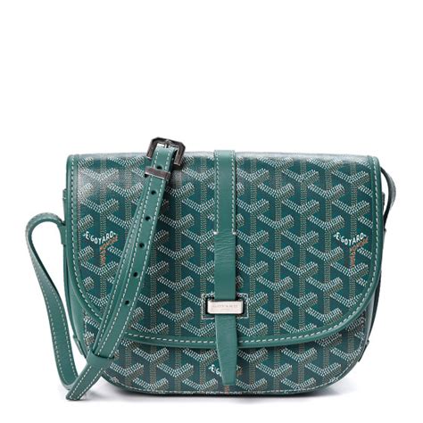 goyard side bag green|goyard belvedere crossbody bag.